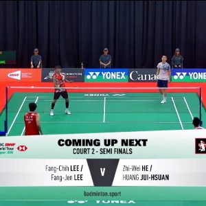 2025年 加拿大公开赛 李芳至&李芳任[中国台北] vs [中国台北]何志伟&黄睿璿