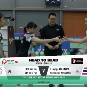 2025年 加拿大公开赛 许尹鏸&林芝昀[中国台北] vs [泰国]本雅帕·艾姆萨德&伦塔卡恩·艾姆萨德