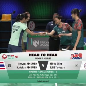 2025年 美国公开赛 本雅帕·艾姆萨德&伦塔卡恩·艾姆萨德[泰国] vs [中国台北]许雅晴&宋祐媗