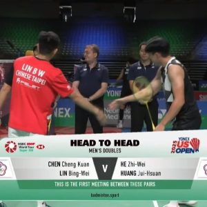 2025年 美国公开赛 陈政宽&林秉纬[中国台北] vs [中国台北]何志伟&黄睿璿