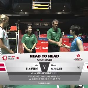 2025年 日本公开赛 米娅·布里西费尔特[丹麦] vs [日本]山口茜