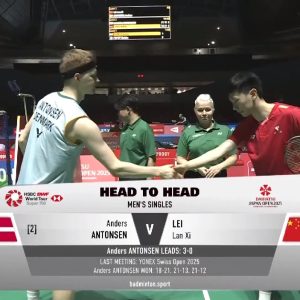 2025年 日本公开赛 安东森[丹麦] vs [中国]雷兰曦