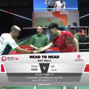2025年 日本公开赛 克里斯托·波波夫[法国] vs [中国]雷兰曦