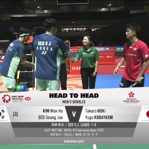 2025年 日本公开赛 金元浩&徐承宰[韩国] vs [日本]保木卓朗&小林优吾
