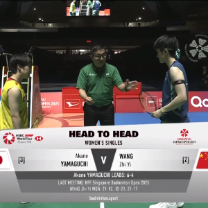 2025年 日本公开赛 SF 山口茜[日本] vs [中国]王祉怡