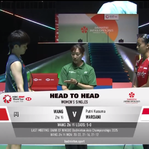 2025年 日本公开赛 QF 王祉怡[中国] vs [印尼]瓦尔达尼