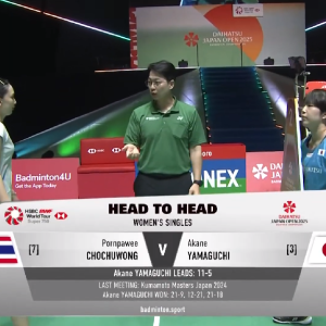 2025年 日本公开赛 QF 李美妙[泰国] vs [日本]山口茜