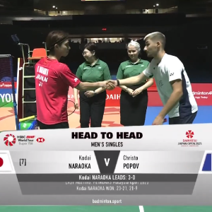 2025年 日本公开赛 QF 奈良冈功大[日本] vs [法国]克里斯托·波波夫