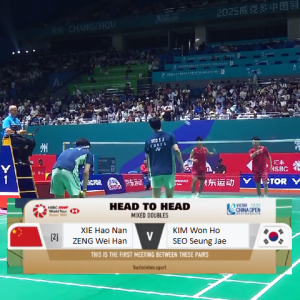 2025年 中国公开赛 R32 谢浩楠&曾维瀚[中国] vs [韩国]金元浩&徐承宰
