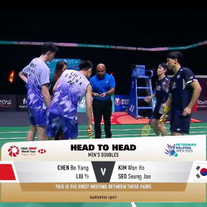 2025年 马来西亚公开赛 F 陈柏阳&刘毅[中国] vs [韩国]金元浩&徐承宰