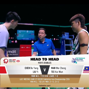 2025年 马来西亚公开赛 SF 陈伯阳&刘毅[中国] vs [马来西亚]万炜聪&郑凯文