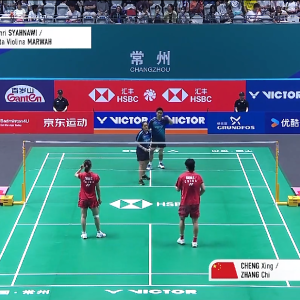 2025年 中国公开赛 R32 阿姆里·西亚纳维&妮塔·维奥莉娜·马瓦尔[印尼] vs [中国]程星&张驰
