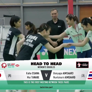 2025年 加拿大公开赛 F 大泽佳步&田部真唯[日本] vs [泰国]本雅帕·艾姆萨德&伦塔卡恩·艾姆萨德