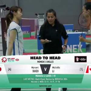 2025年 加拿大公开赛 SF 水津爱美[日本] vs [加拿大]李文珊