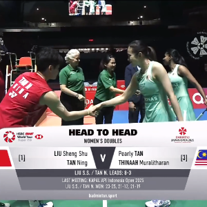 2025年 日本公开赛 F 刘圣书&谭宁[中国] vs [马来西亚]陈康乐&蒂娜·穆拉利塔兰