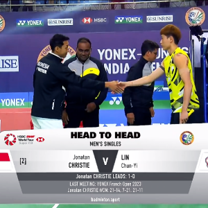 2025年 印度公开赛 QF 乔纳坦·克里斯蒂[印尼] vs [中国台北]林俊易