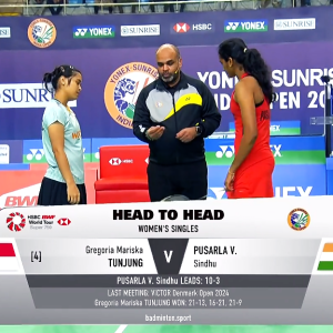 2025年 印度公开赛 QF 格蕾戈丽亚·玛丽斯卡·东宗[印尼] vs [印度]普萨拉·文卡塔·辛杜
