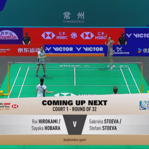 2025年 中国公开赛 R32 广上瑠依&保原彩夏[日本] vs [保加利亚]加夫列拉&斯蒂法妮