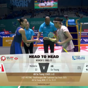 2025年 中国公开赛 R32 李文珊[加拿大] vs [韩国]安洗莹