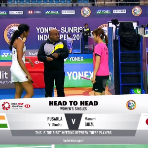 2025年 印度公开赛 R16 普萨拉·文卡塔·辛杜[印度] vs [日本]水津爱美