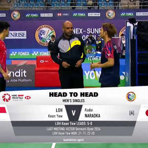 2025年 印度公开赛 R16 骆健佑[新加坡] vs [日本]奈良冈功大