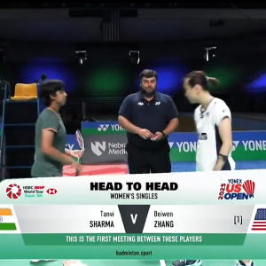 2025年 印度公开赛 R16 坦维·夏尔马[印度] vs [美国]张蓓雯