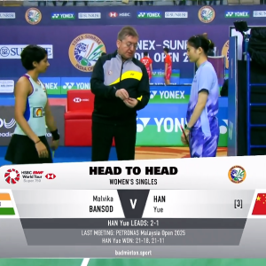 2025年 印度公开赛 R16 马尔维卡·班索德[印度] vs [中国]韩悦