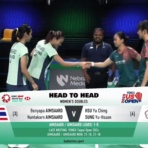 2025年 美国公开赛 F 本雅帕·艾姆萨德&伦塔卡恩·艾姆萨德[泰国] vs [中国台北]许雅晴&宋祐媗