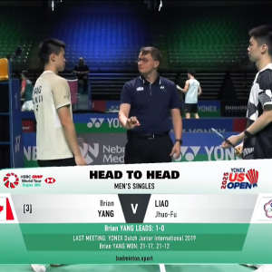 2025年 美国公开赛 SF 杨灿[加拿大] vs [中国台北]廖倬甫