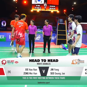 2025年 泰国大师赛 SF 谢浩南&曾维瀚[中国] vs [韩国]真龙&徐承宰