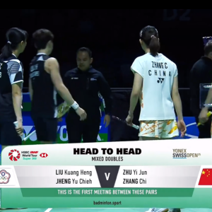 2025年 瑞士公开赛 SF 刘广珩&郑宇倢[中国台北] vs [中国]朱一珺&张驰