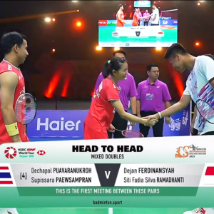 2025年 泰国公开赛 F 德差波·普瓦拉努克罗&苏皮萨拉·帕维斯坦帕[泰国] vs [印尼]德扬·费迪纳夏&茜蒂·法迪亚·席尔瓦·拉马丹蒂