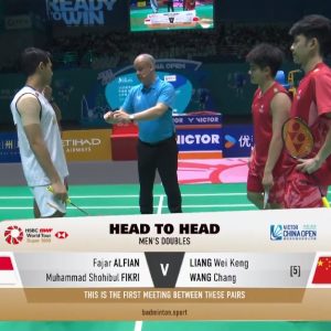 2025年 中国公开赛 SF 法贾尔·阿尔菲安&穆罕默德·肖希布·菲克里[印尼] vs [中国]梁伟铿&王昶