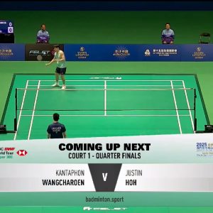 2025年 澳门公开赛 QF 王高伦&[泰国] vs [马来西亚]贺首维