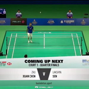 2025年 澳门公开赛 QF 朱轩辰[中国] vs [印度]拉克什亚·森