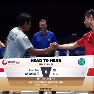 2025年 全英公开赛 R32 兹科·奥拉德维·瓦多约[印尼] vs [中国]石宇奇