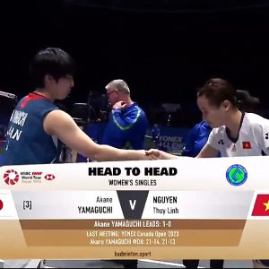 2025年 全英公开赛 R32 山口茜[日本] vs [越南]阮翠玲