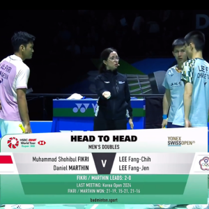 2025年 瑞士公开赛 SF 穆罕默德·肖希布·菲克里&丹尼尔·马丁[印尼] vs [中国台北]李芳至&李芳任
