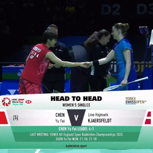 2025年 瑞士公开赛 F 陈雨菲[中国] vs [丹麦]莱恩·霍伊马克·杰克斯菲德