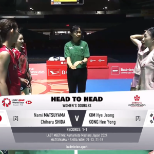 2025年 日本公开赛 QF 松山奈未&志田千阳[日本] vs [韩国]金慧贞&孔熙容