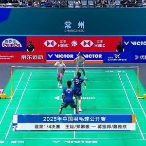 2025年 中国公开赛 QF 王灿&郑娜银[韩国] vs [中国]蒋振邦&魏雅欣