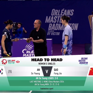 2025年 奥尔良大师赛 SF 安洗莹[韩国] vs [中国]高昉洁