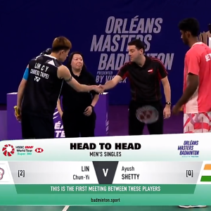 2025年 奥尔良大师赛 SF 林俊易[中国台北] vs [印度]阿尤什·谢蒂