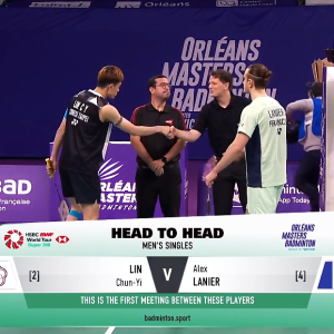 2025年 奥尔良大师赛 F 林俊易[中国台北] vs [法国]亚历克斯·拉尼尔