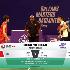 2025年 奥尔良大师赛 F 陈雨菲[中国] vs [韩国]安洗莹