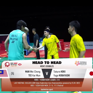 2025年 马来西亚大师赛 SF 万炜聪&郑凯文[马来西亚] vs [日本]保木卓朗&小林优吾