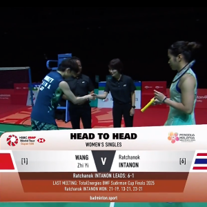 2025年 马来西亚大师赛 SF 王祉怡[中国] vs [泰国]拉差诺·因达农