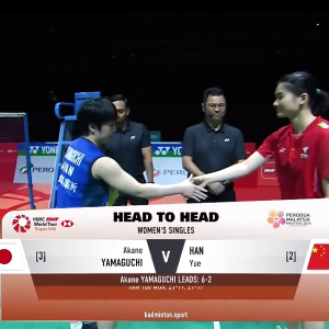 2025年 马来西亚大师赛 SF 山口茜[日本] vs [中国]韩悦