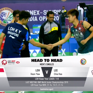 2025年 印度公开赛 R32 骆建佑[新加坡] vs [中国台北]李佳豪