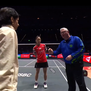 2025年 全英公开赛 R32 杨佳敏[新加坡] vs [印度]马尔维卡·班索德